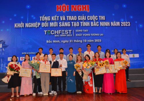 Tổng kết trao giải Cuộc thi Khởi nghiệp đổi mới, sáng tạo tỉnh Bắc Ninh 2023